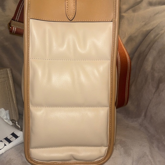 Coach Quilted Leather Large Field Tote - Picture 8 of 10